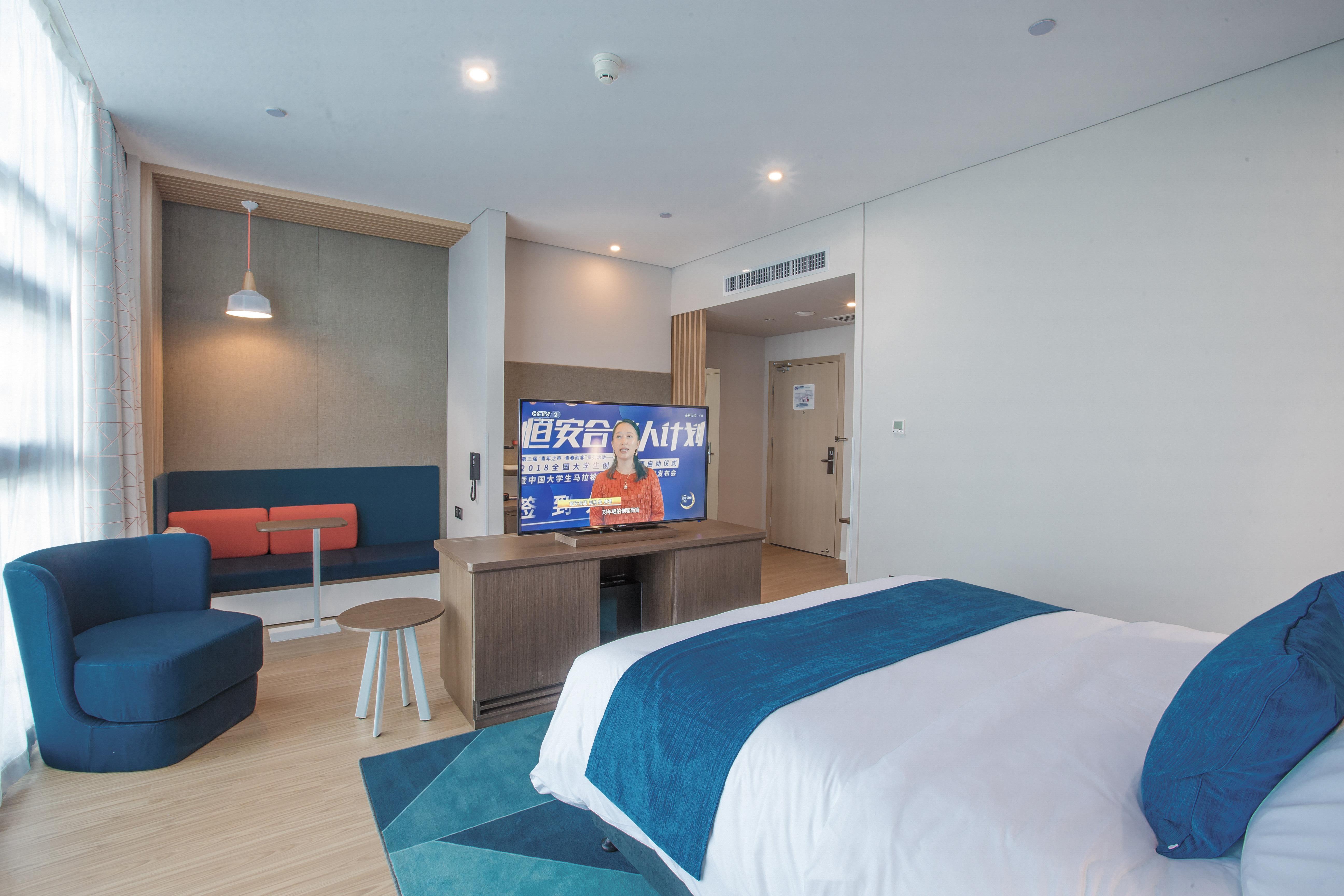 Holiday Inn Express Hefei High Tech By Ihg Jinggangpu Bagian luar foto