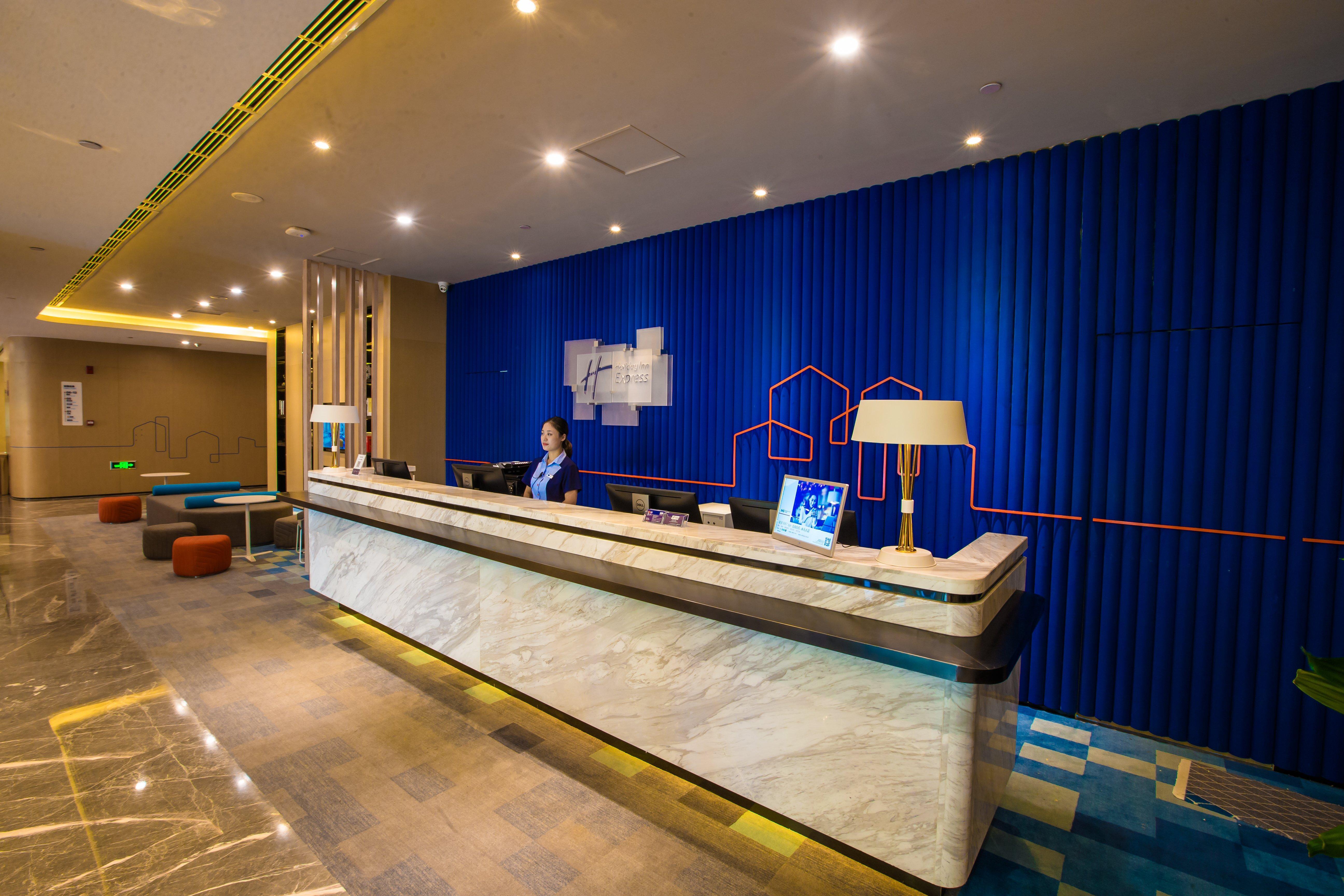 Holiday Inn Express Hefei High Tech By Ihg Jinggangpu Bagian luar foto